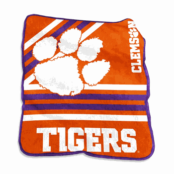 Clemson Tigers Raschel Throw