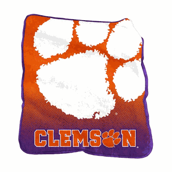 Clemson Tigers Raschel Throw