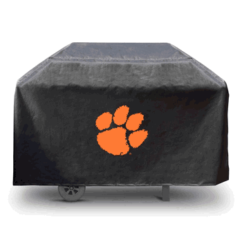 Clemson Tigers Rectangular Grill Cover - 68in x 21in x 35in