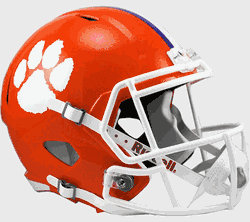 Clemson Tigers Speed Replica Full Size Football Helmet
