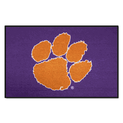 Clemson Tigers Starter Mat Accent Rug, Purple - 19in. x 30in.