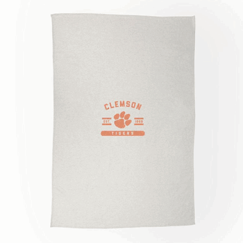 Clemson Tigers Sublimated Sweatshirt Blanket