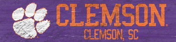 Clemson Tigers Team Name Sign