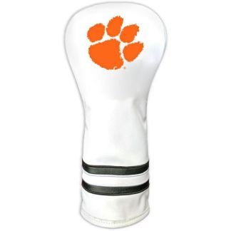 Clemson Tigers Vintage Fairway Headcover (White)
