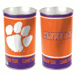 Clemson Tigers Wastebasket 15 Inch