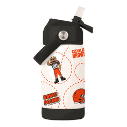 Cleveland Browns 12oz Mascot SS Kids Bottle