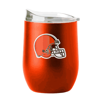 Cleveland Browns 16oz Flipside Powder Coat Curved Beverage