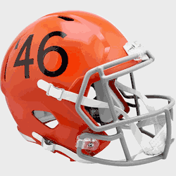 Cleveland Browns 1946 Speed Replica Full Size Throwback Helmet
