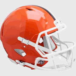 Cleveland Browns 1975 to 2005  Authentic Speed Full Size Throwback Football Helmet