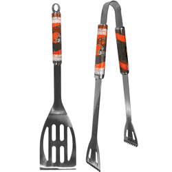 Cleveland Browns 2 pc Steel BBQ Tool Set