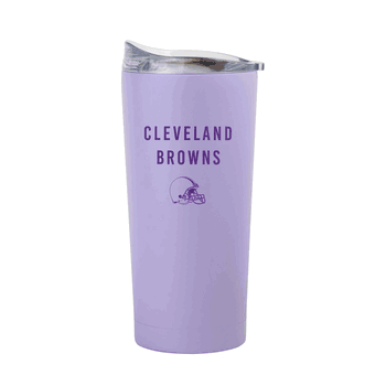 Cleveland Browns 20oz Tonal Lavender Powder Coat Tumbler