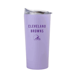 Cleveland Browns 20oz Tonal Lavender Powder Coat Tumbler
