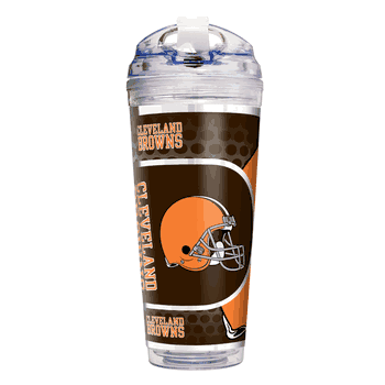 Cleveland Browns 24 Oz. Acrylic Tumbler w/ Straw