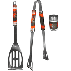 Cleveland Browns 2pc BBQ Set with Season Shaker