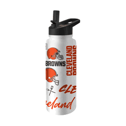 Cleveland Browns 34oz Native Quencher Bottle