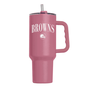 Cleveland Browns 40oz Cinch Berry Powder Coat Tumbler