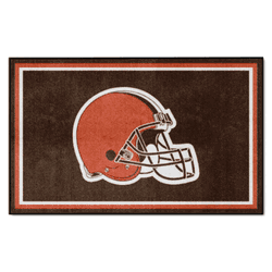 Cleveland Browns 4ft. x 6ft. Plush Area Rug