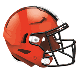 Cleveland Browns Authentic Helmet Cutout 24"