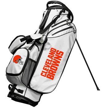 Cleveland Browns Birdie Golf Stand Bag - White