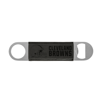 Cleveland Browns Black Laser Engraved Bar Blade