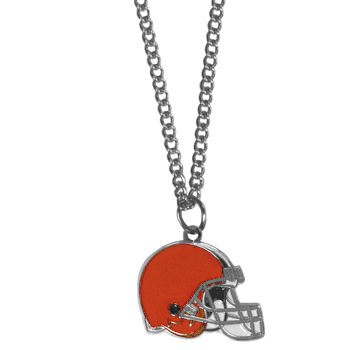Cleveland Browns Chain Necklace with Small Charm
