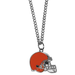 Cleveland Browns Chain Necklace with Small Charm
