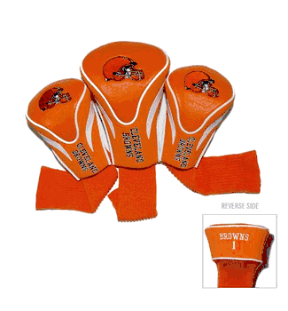 Cleveland Browns Club 3 Piece Contour Headcover Set