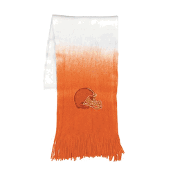 Cleveland Browns Dip Dye Scarf Orange