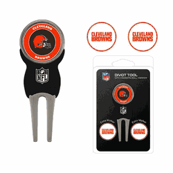 Cleveland Browns Divot Tool and Marker Set