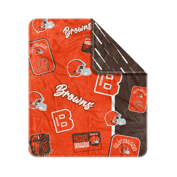 Cleveland Browns Dream Weave Throw 50x60