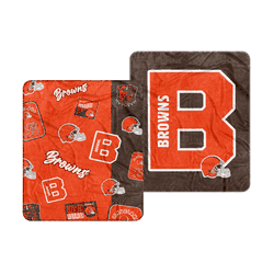 Cleveland Browns Dream Weave Throw 50x60