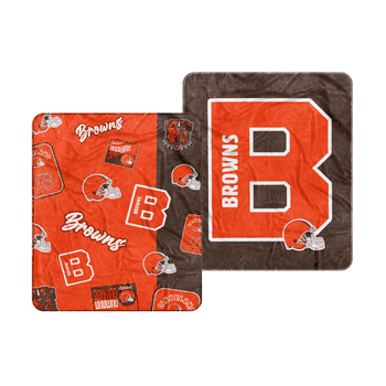 Cleveland Browns Dream Weave Throw 50x60