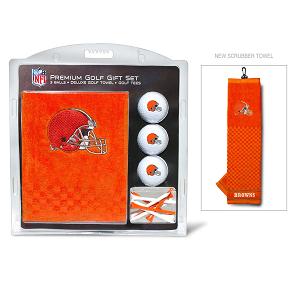 Cleveland Browns Embroidered Towel Golf Gift Set