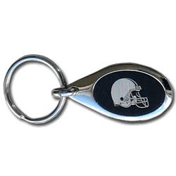 Cleveland Browns Etched Key Chain