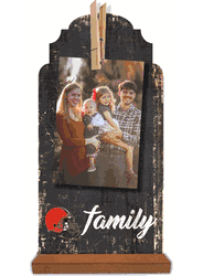 Cleveland Browns Family Clothespin 6x12