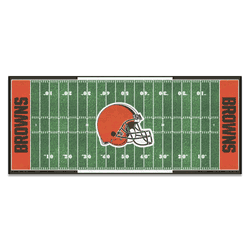 Cleveland Browns Field Runner Mat - 30in. x 72in.