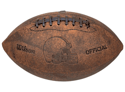 Cleveland Browns Football - Vintage Throwback - 9 Inches