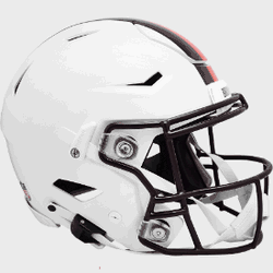 Cleveland Browns Full Size Authentic SpeedFlex Football Helmet 2023 Alternate On-Field White