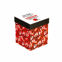 Cleveland Browns Glass 17oz Wine Stemless Boxed