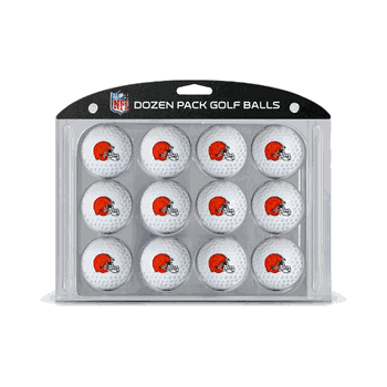 Cleveland Browns Golf Balls Pack of 12