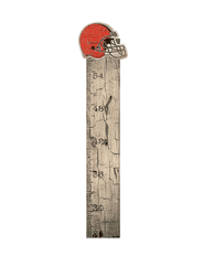 Cleveland Browns Growth Chart Sign 6x36