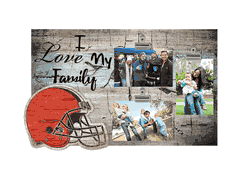 Cleveland Browns I Love my Family Clip Frame