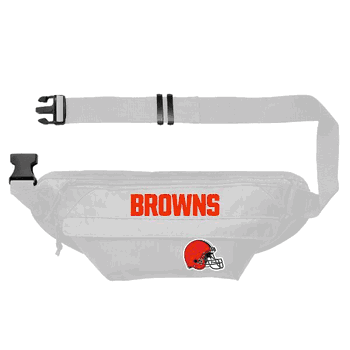 Cleveland Browns Large Fanny Pack WHTE