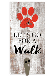 Cleveland Browns Leash Holder 6x12 Sign