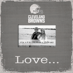 Cleveland Browns Love Picture Frame