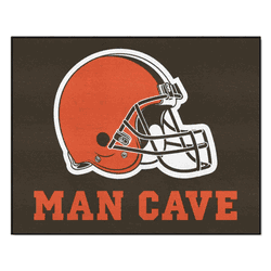 Cleveland Browns Man Cave All-Star Rug - 34 in. x 42.5 in.