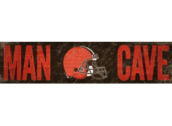 Cleveland Browns Man Cave Sign