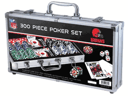 Cleveland Browns NFL 300pc Poker Set