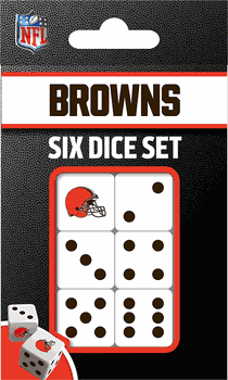 Cleveland Browns NFL Dice Set