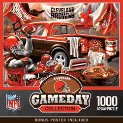Cleveland Browns NFL Gameday 1000pc Puzzle